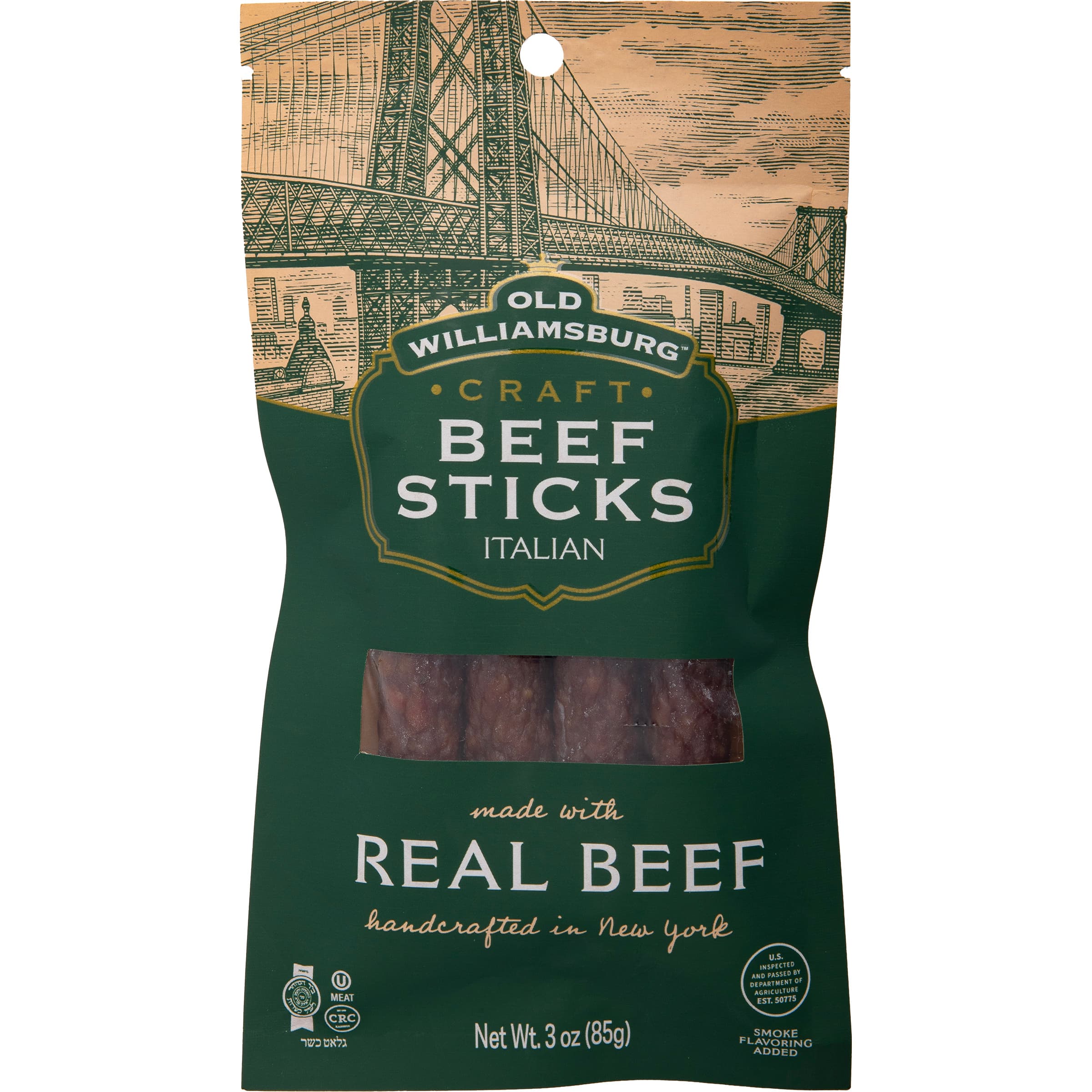Craft Beef Sticks Italian view 2