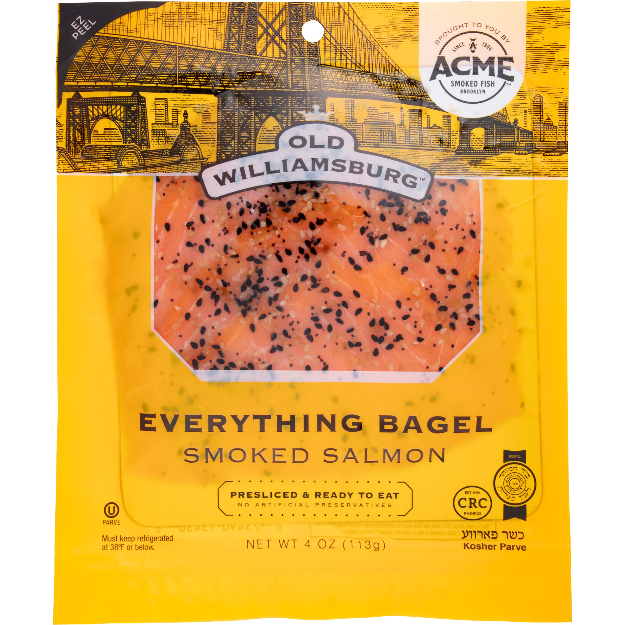 Everything Bagel Smoked Salmon view 2