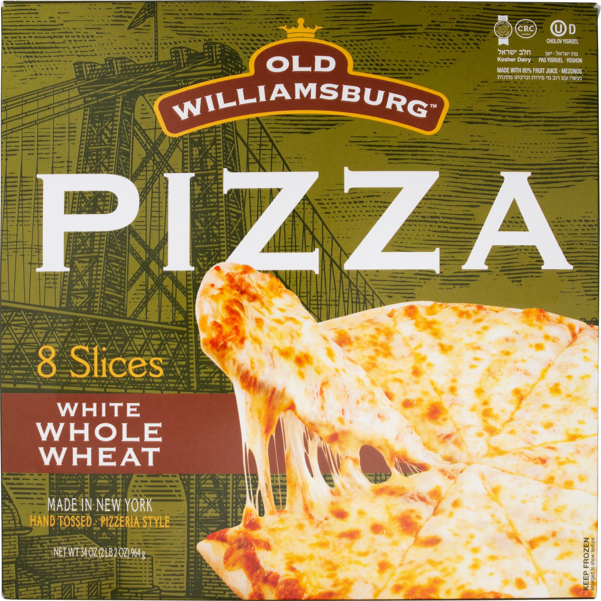 Pizza White Whole Wheat