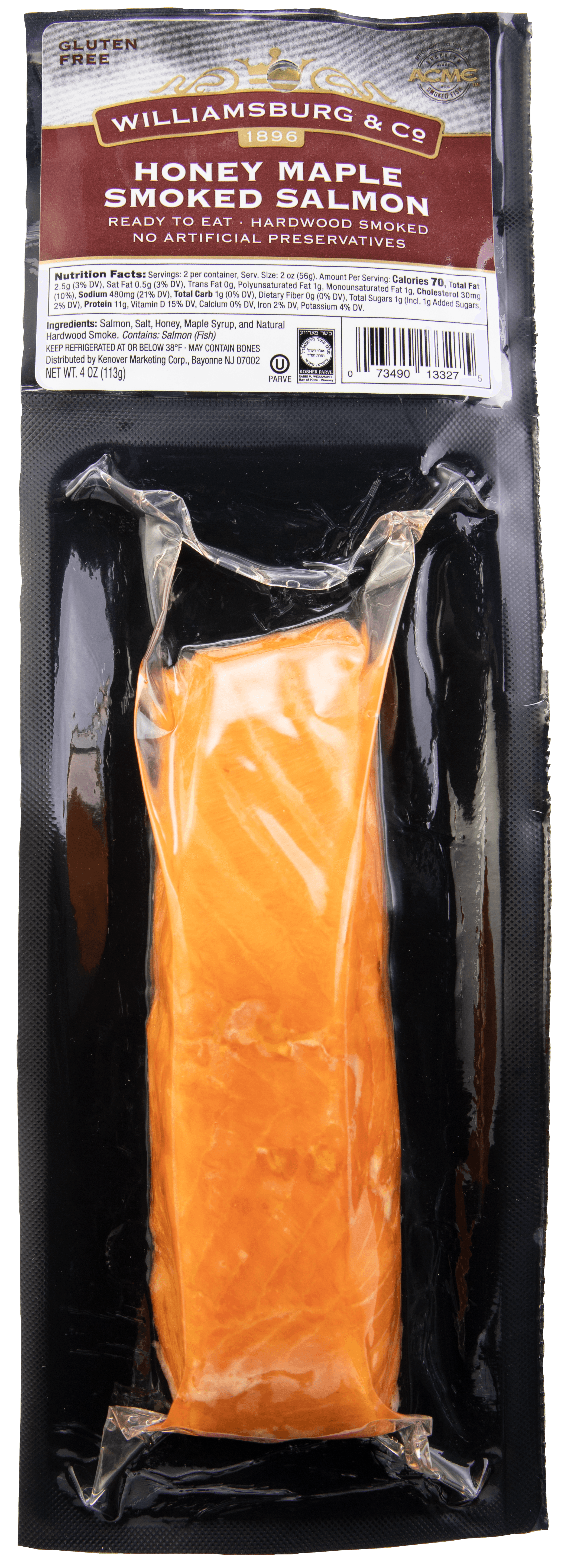 Honey Maple Smoked Salmon