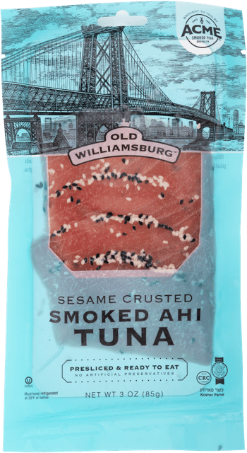 Sesame Crusted Smoked Ahi Tuna